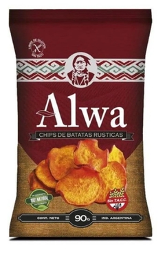 Chips Alwa papás y batatas rústicas 80gr