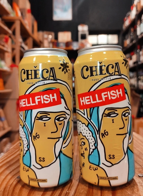 cerveza checa hellfish 473cc