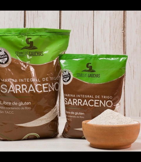 harina de trigo sarraceno semillas gauchas 500gr