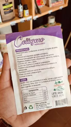 colageno hidrolizado + maca + calcio 100gr - comprar online