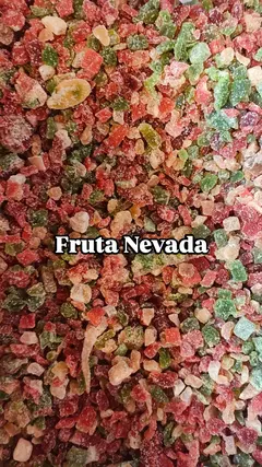 Fruta Nevada pan dulce