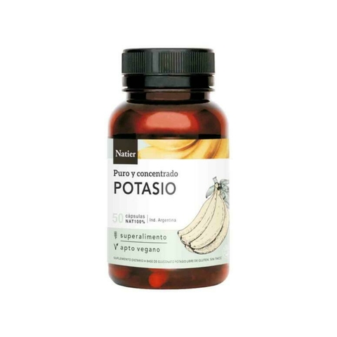 Capsulas de Potasio x 50g - Natier