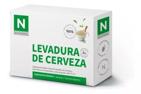 levadura de cerveza en cápsulas 40cap