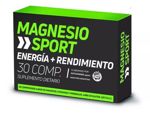 magnesio sport natufarma 30capsulas