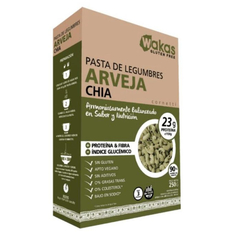 Fideos Pasta Seca Multicereal Sin Tacc con Chia x 250g Wakas - tienda online