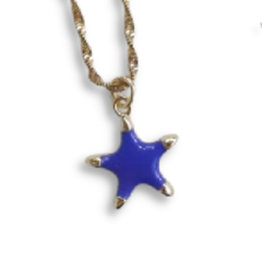 Imagen de EC#0082 Collar estrella de color