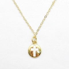 EC#0050 Cadena de goldfilled cruz - comprar online