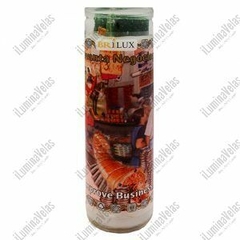 Veladora Tradicional Tubo (Vaso Cien) Diferentes Titulos Con Aroma Caja 12 pz