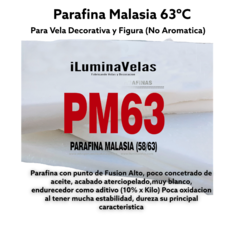 Parafina Malasia 58/63 (PM5863) (De Especialidad)