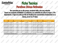 Parafina Wax 58/60 China Refinada Bolsa 10 Kg Para Velas