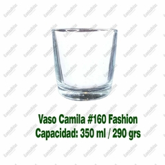 Vaso / Recipiente Camila Fashion Con Tapa Madera de Pino 9x9cm (290grs) - tienda en línea