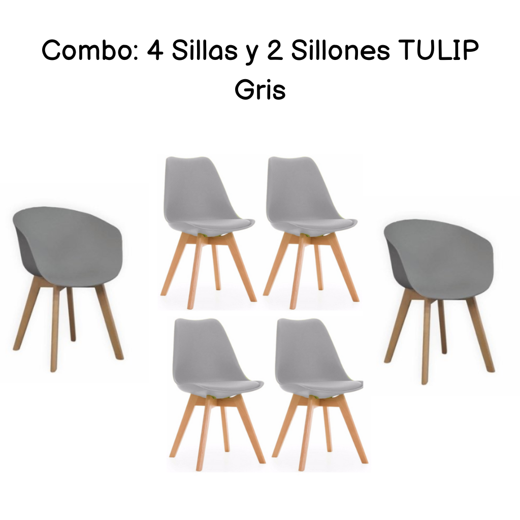 Silla Tulip Nordica Blanca - Comprar en Tabureto