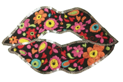 190 BOCA FLORES BORDADAS - comprar online