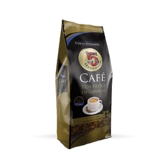 Café Premium Tostado Natural en granos x 500grs