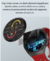 Imagen de Reloj inteligente deportivo Lige Smart Watch BW0272 color rojo, Unisex, pulsera electrónica con rastreador de Fitness para Android e IOS