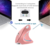 Mouse vertical, recargable ergonómico color rosa inalámbrico de 2,4 GHz y Bluetooth con 4 DPI ajustables 800/1200/1600/2400, 6 botones, compatible con PC y Mac - Qualli Servicios TI
