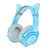 Auriculares Gamer Onikuma K9 Color Azul con micrófono, cancelación de ruido, sonido envolvente y luz LED RGB