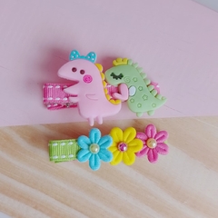 Hairclips Dino Fofura - comprar online