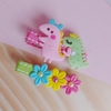 Hairclips Dino Fofura