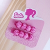 Hairclips Pompom com Pelinhos Brilhantes