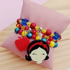 Pulseira Princesas Rostinho Branca de Neve - comprar online