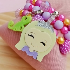 Pulseira Princesas Rostinho Rapunzel - comprar online