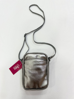 Bolsa feminina porta celular em couro Onix - comprar online