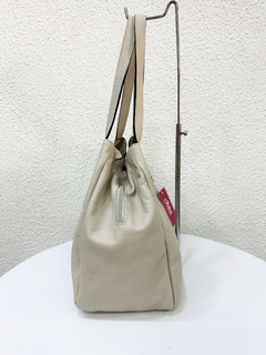 Bolsa Brenda off white em couro - Joice Casa Bo Bolsas