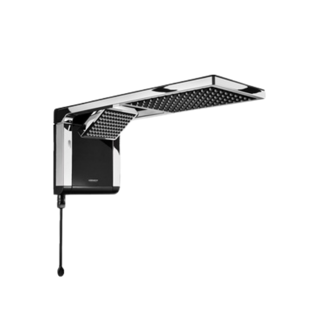 Chuveiro Ducha Acqua Duo Ultra Preto/Cromo 7800W 220V Lorenzetti