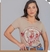 T-Shirt Feminina Minuty Tam GG - comprar online