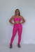 Conjunto Legging e Top - Rosa Pink com Poá na internet