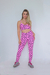 Conjunto Legging e Top - Rosa com Coração