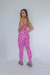 Conjunto Legging e Top - Rosa com Coração - comprar online