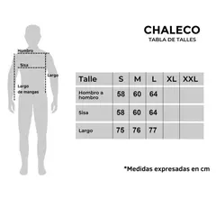 Chaleco Neide - tienda online