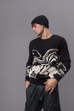 Sweater Skull negro - comprar online