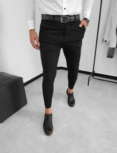 Pantalon chino negro - blacksheep