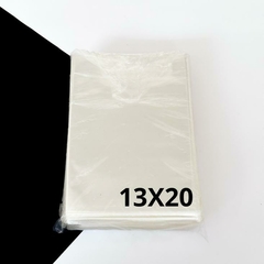 50 ou 100 Unidades Sacos Plásticos PP Polipropileno Cristal Espessura 0,06 Transparente Sacola Roupas e Presentes - Aliece