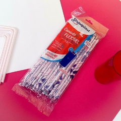 Canudo Flexível Drink Strawplast 120un na internet