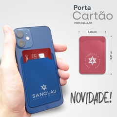 PORTA CARTÃO (PARA CELULAR) REF 50.124 - PEDIDO MIN. 20 PEÇAS *PERSONALIZE COM SUA MARCA na internet