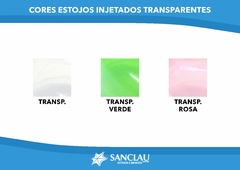 Imagem do REF 7010 - ESTOJO RECEITUÁRIO PLÁSTICO TRANSPARENTE (mín. 500 peças)