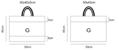 REF 10009 – SACOLA TNT COM ALÇA - 40X50 na internet