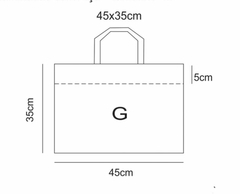 REF 10013 – SACOLA LAMINADA COM ALÇA - 35X45cm na internet