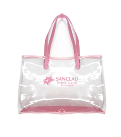 REF 10051 – Bolsa Transparente Personalizada - Sanclau Estojos e Brindes