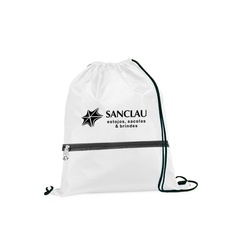 REF 10251 – Sacochila com Bolso Frontal - Sanclau Estojos e Brindes