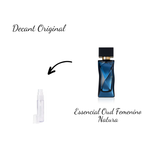 Decant Muestra Perfume Essencial Oud Femenino Natura