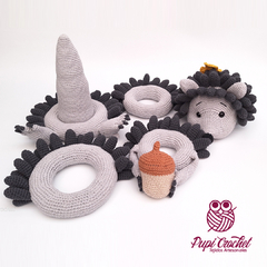 Erizo Apilable - Pupi Crochet