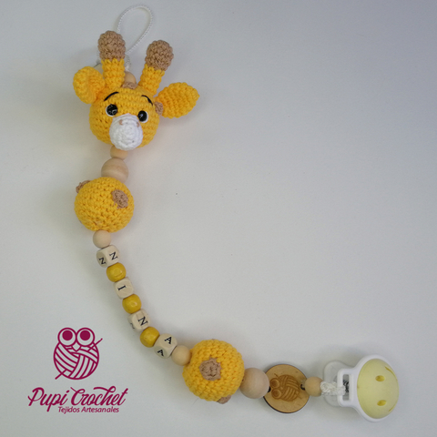 Portachupete Oveja - Comprar en Pupi Crochet