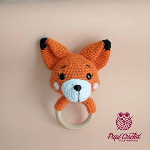 Portachupete Zorro - Comprar en Pupi Crochet