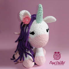 Unicornio Loli - Pupi Crochet