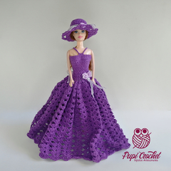 Vestido y Capelina para Barbie en internet